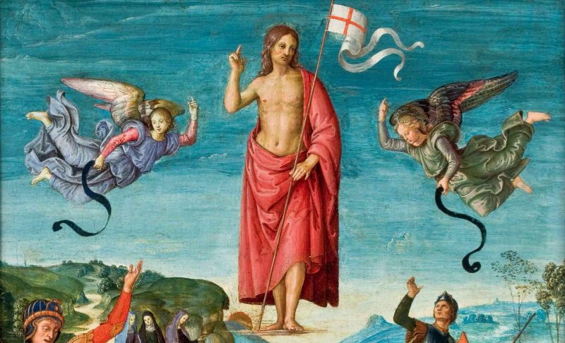 Raffaello Sanzio (1501-1502) Resurrezione di Cristo Museu de Arte de São Paulo, San Paolo del Brasile