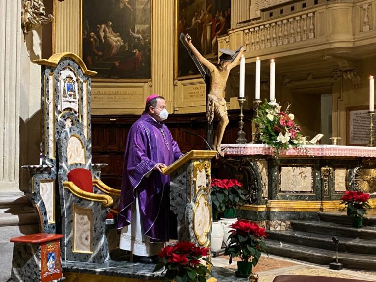 Messa morti Covid arcivescovo