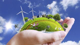 Energie rinnovabili - Risorse - Uomo e natura - Verde - Cielo