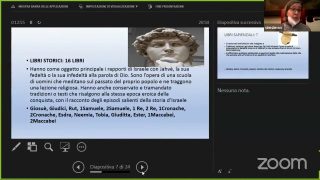 “Camminare con la Bibbia in mano”. Una panoramica sull’Antico Testamento. Simona Scala – 1/2