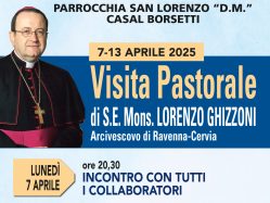 locandina visita pastorale 2025 casal borsetti